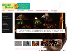Tablet Screenshot of lezart.org
